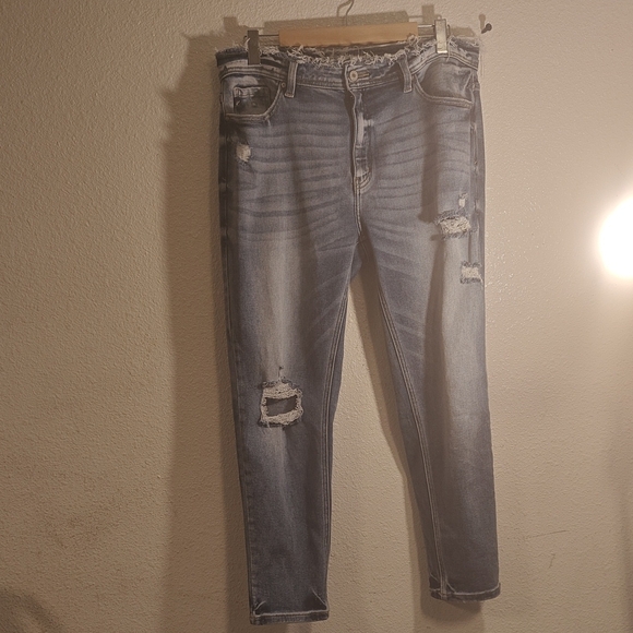 Kancan destroyed denim jeans sz 15/31 - Picture 1 of 7